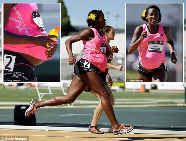 Hamil 34 Minggu Ikuti Lomba Lari Profesional di AS